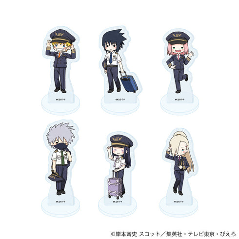 『NARUTO-ナルト- 疾風伝』アクリルぷちスタンド10/パイロットver. コンプリートセット(全6種)(グラフアートイラスト)